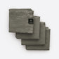 Sunshine Linneservett Charcoal 4-pack | HIMLA