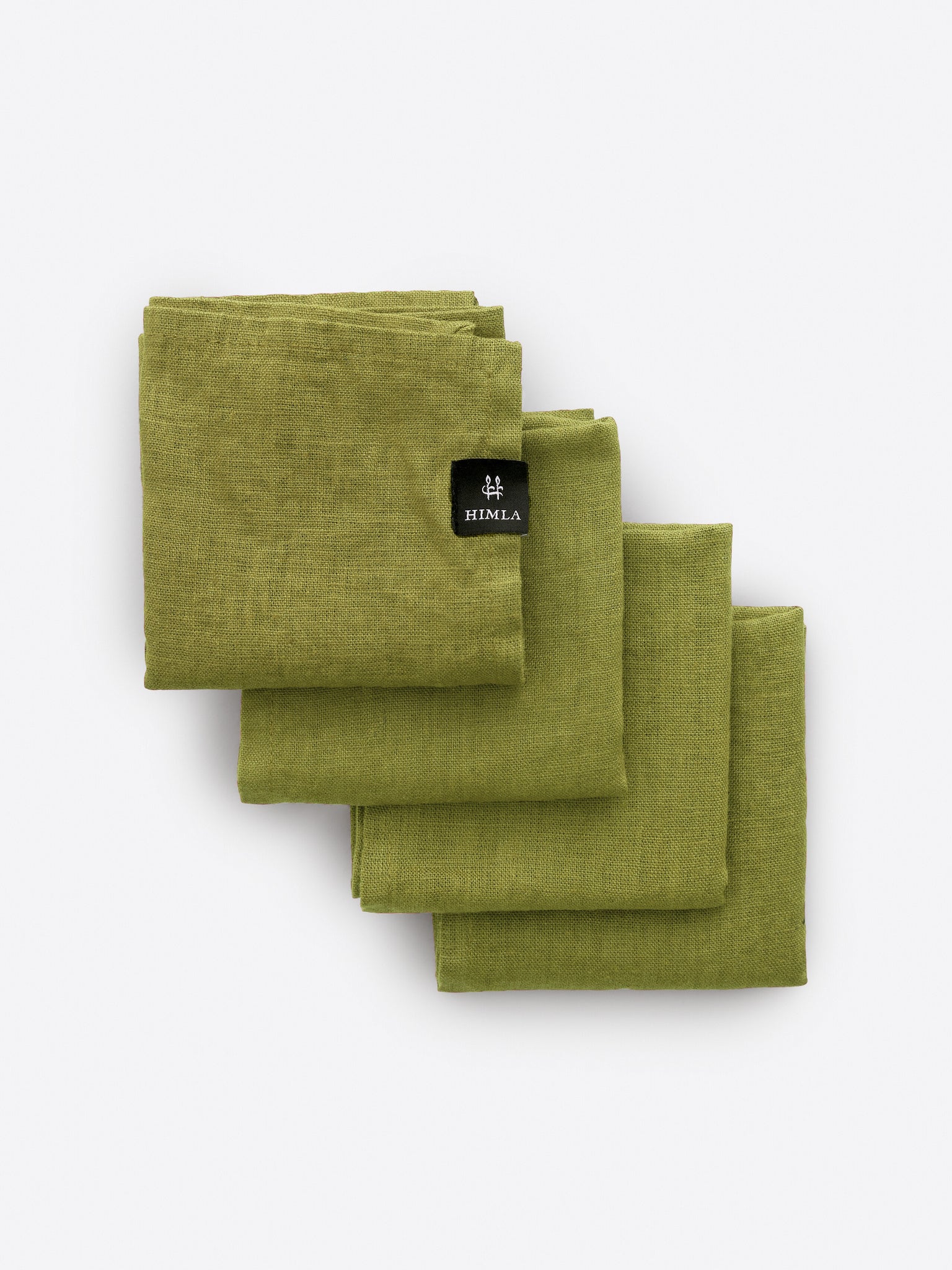 Sunshine Linneservett Greenery 4-pack | HIMLA