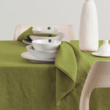 Sunshine Linneservett Greenery 4-pack | HIMLA