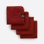 Sunshine Linneservett Lingonberry 4-pack | HIMLA