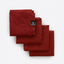 Sunshine Linneservett Lingonberry 4-pack | HIMLA