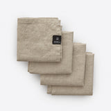 Sunshine Linneservett Natural 4-pack | HIMLA