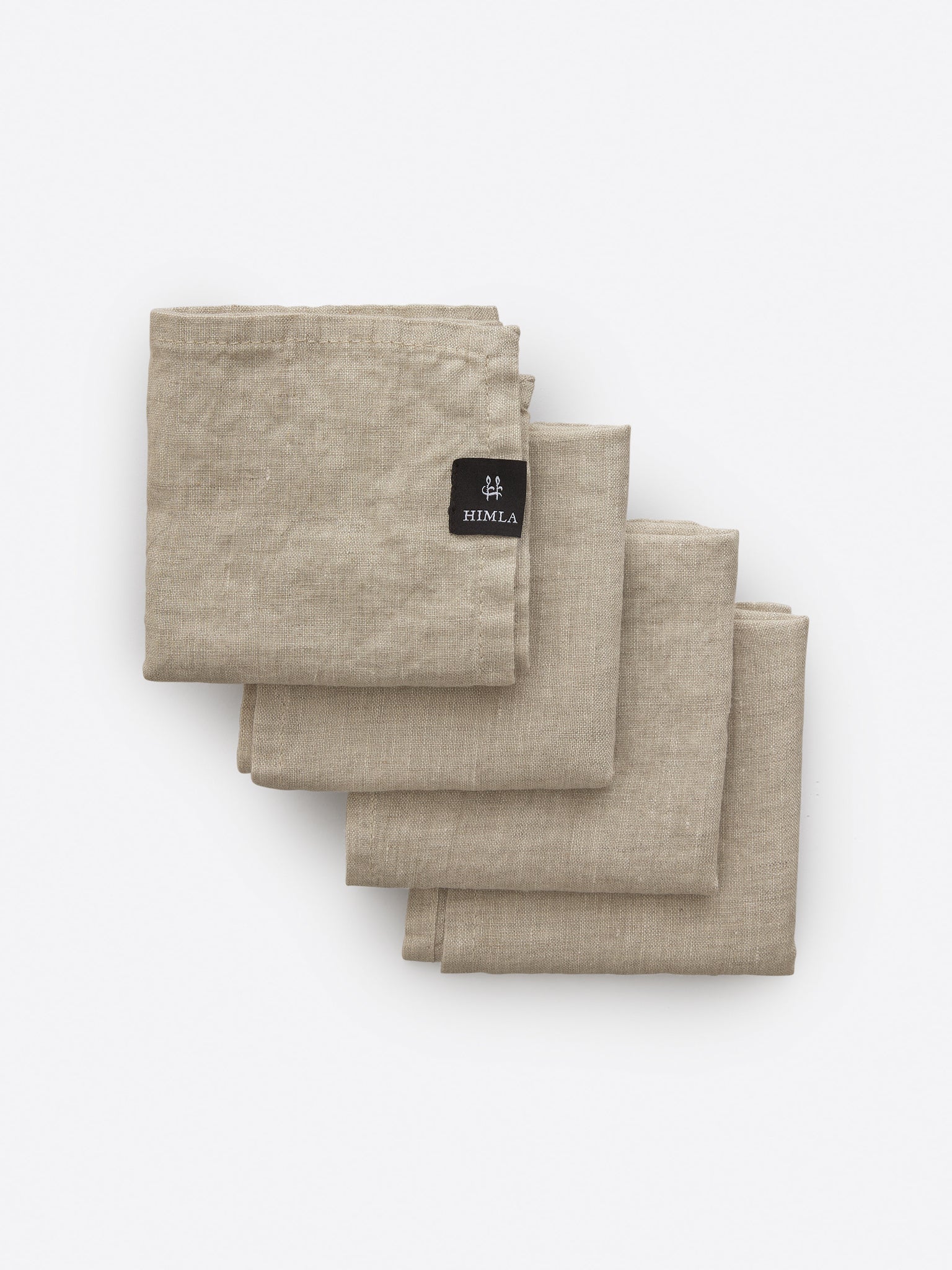 Sunshine Linneservett Natural 4-pack | HIMLA