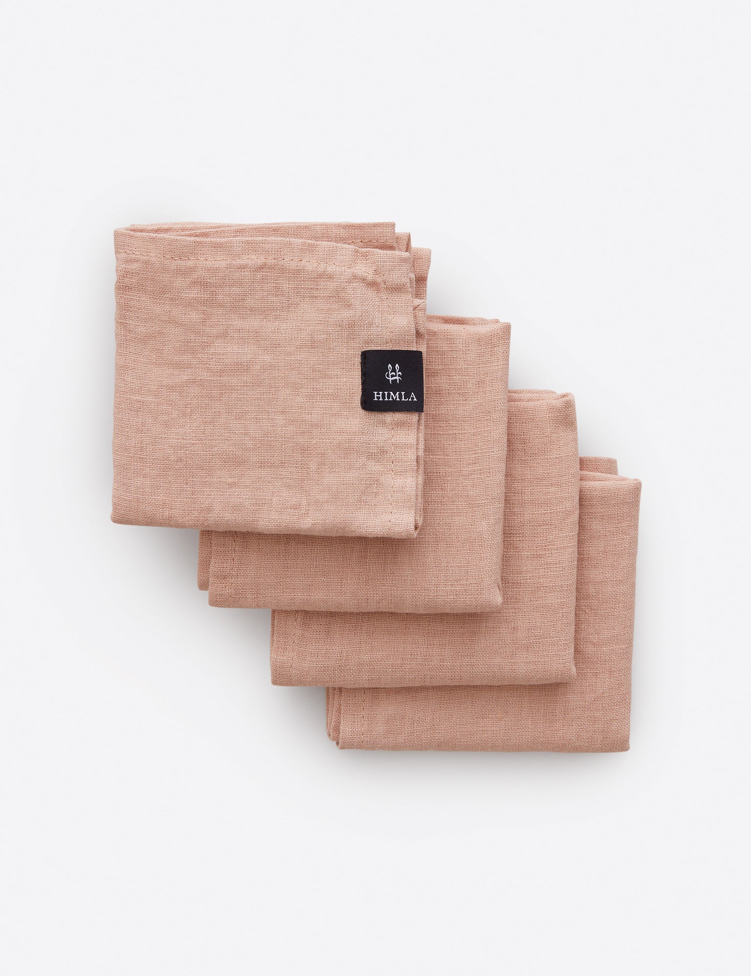 Sunshine Linneservett Nude 4-pack | HIMLA
