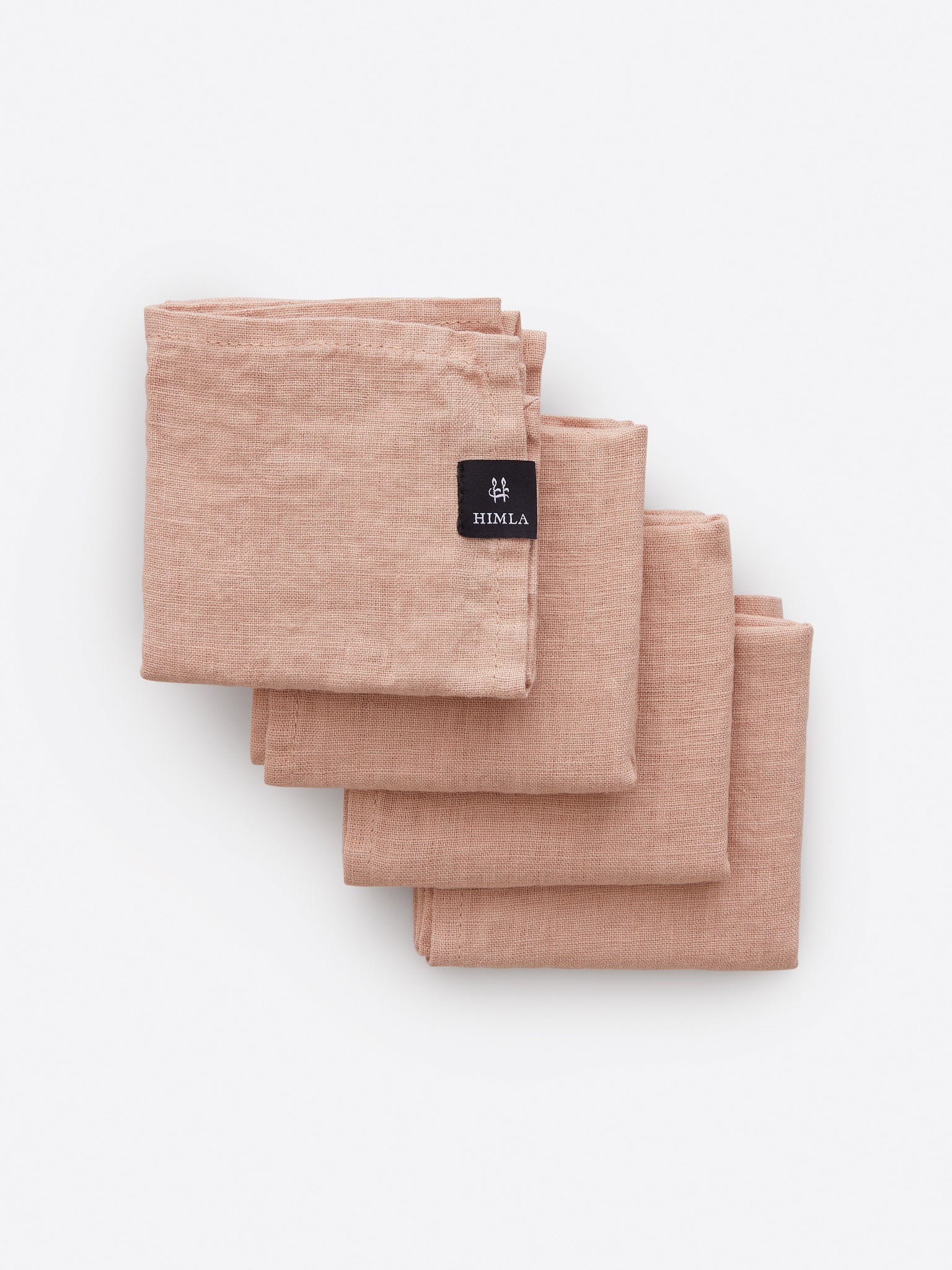 Sunshine Linneservett Nude 4-pack | HIMLA