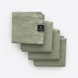Sunshine Linneservett Sage 4-pack | HIMLA