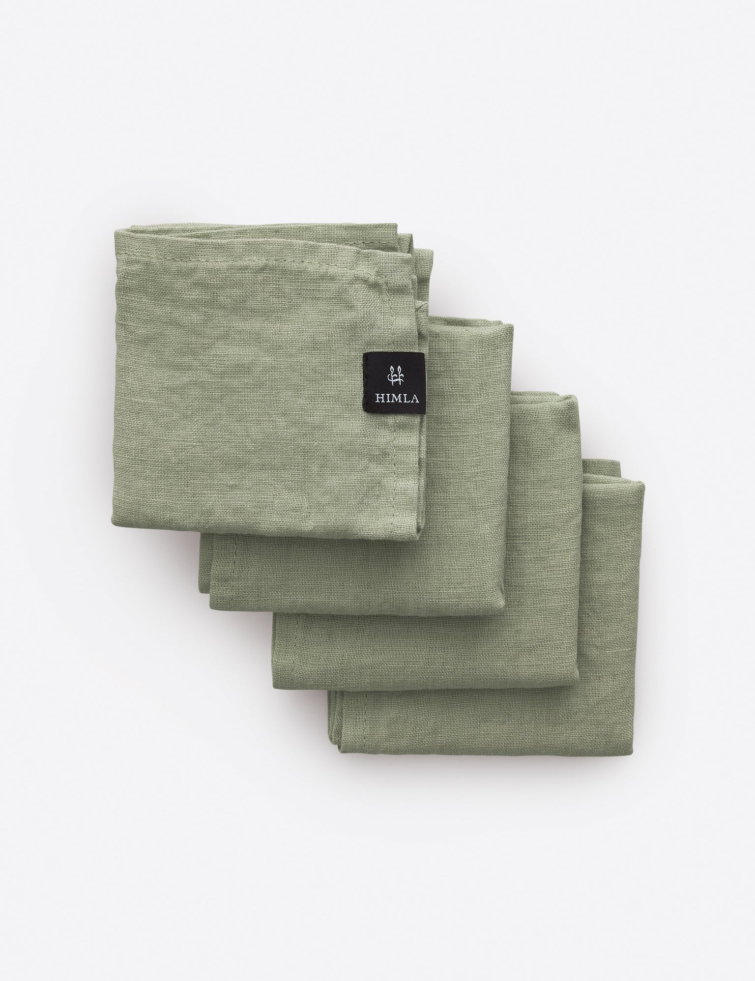Sunshine Linneservett Sage 4-pack | HIMLA