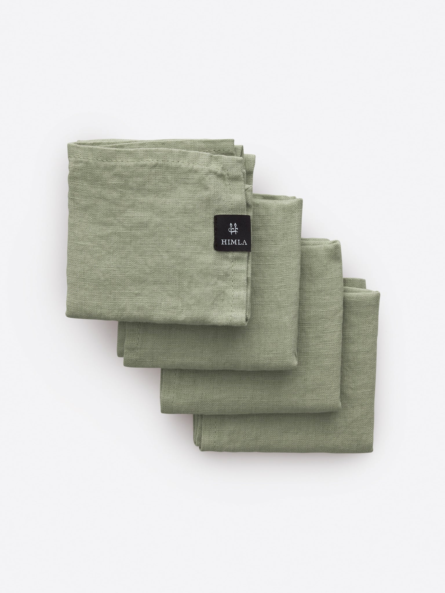 Sunshine Linneservett Sage 4-pack | HIMLA
