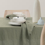 Sunshine Linneservett Sage 4-pack | HIMLA