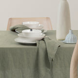 Sunshine Linneservett Sage 4-pack | HIMLA