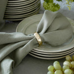 Sunshine Linneservett Sage 4-pack | HIMLA