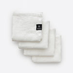 Sunshine Linneservett White 4-pack | HIMLA
