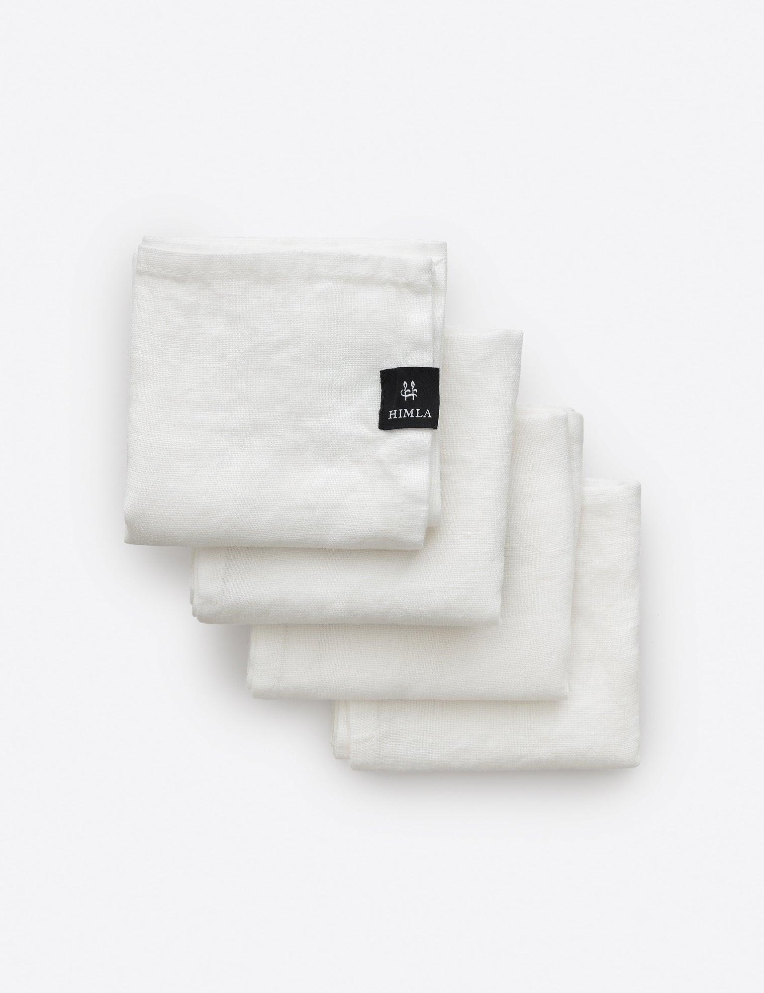 Sunshine Linneservett White 4-pack | HIMLA