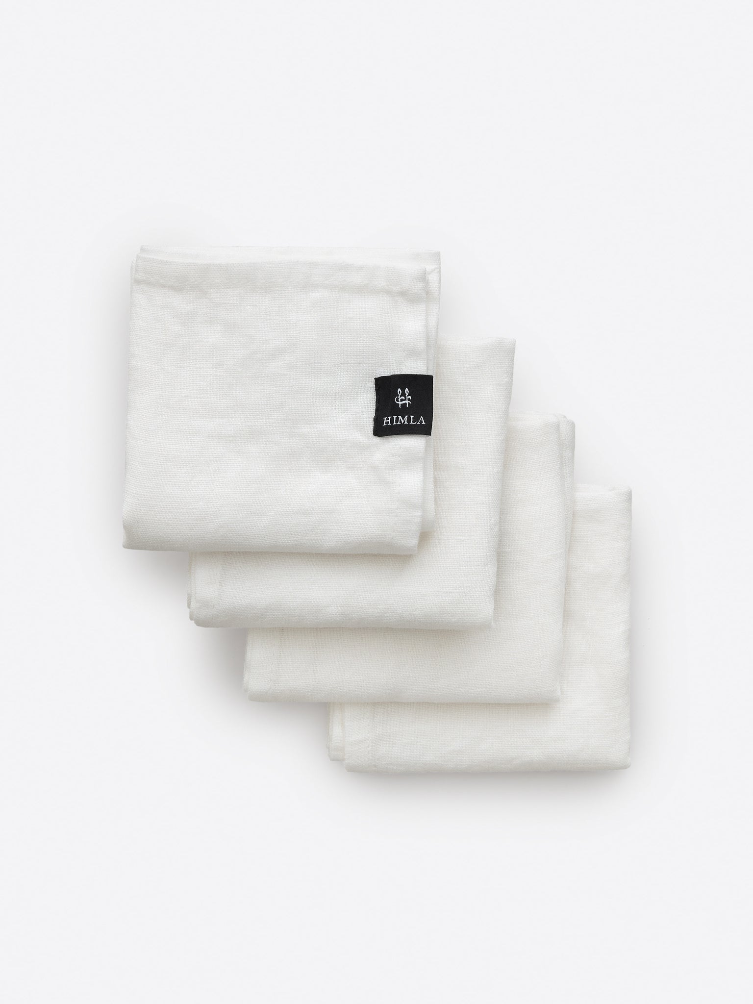 Sunshine Linneservett White 4-pack | HIMLA