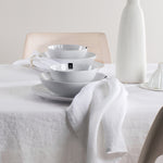 Sunshine Linneservett White 4-pack | HIMLA