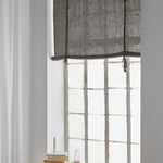 Sunshine Måttbeställd Knythissgardin Charcoal | HIMLA