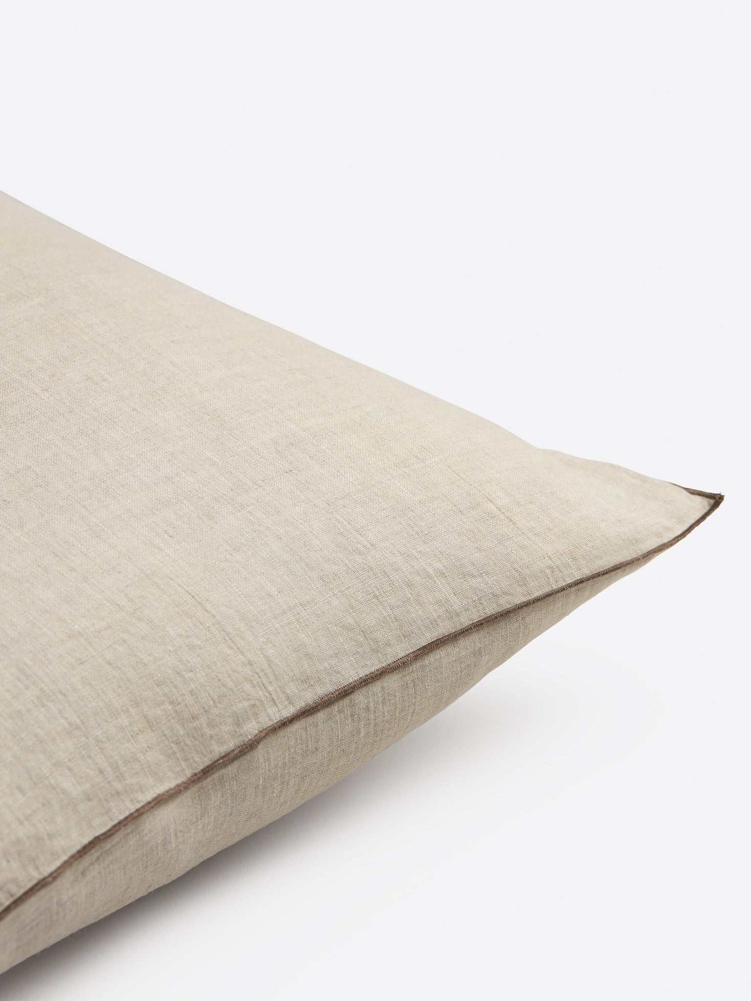 Sunshine Stitch Kuddfodral Oatmeal 40x60 cm | HIMLA