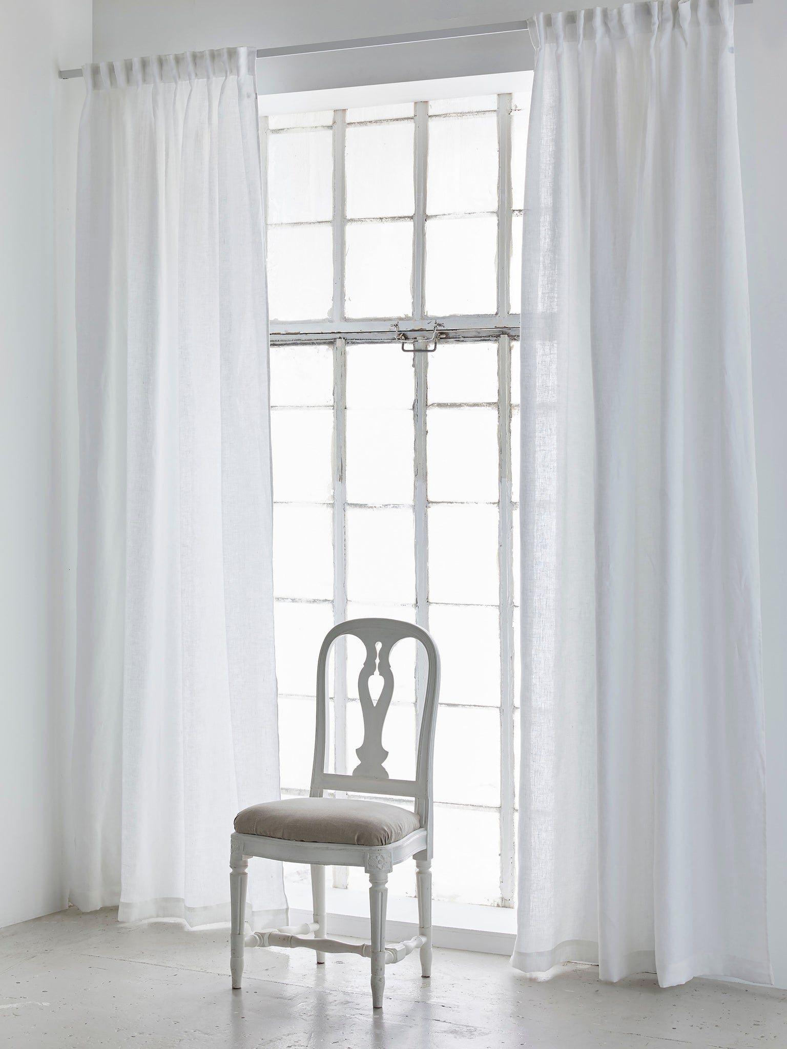 Twilight Måttbeställd Gardin White | HIMLA