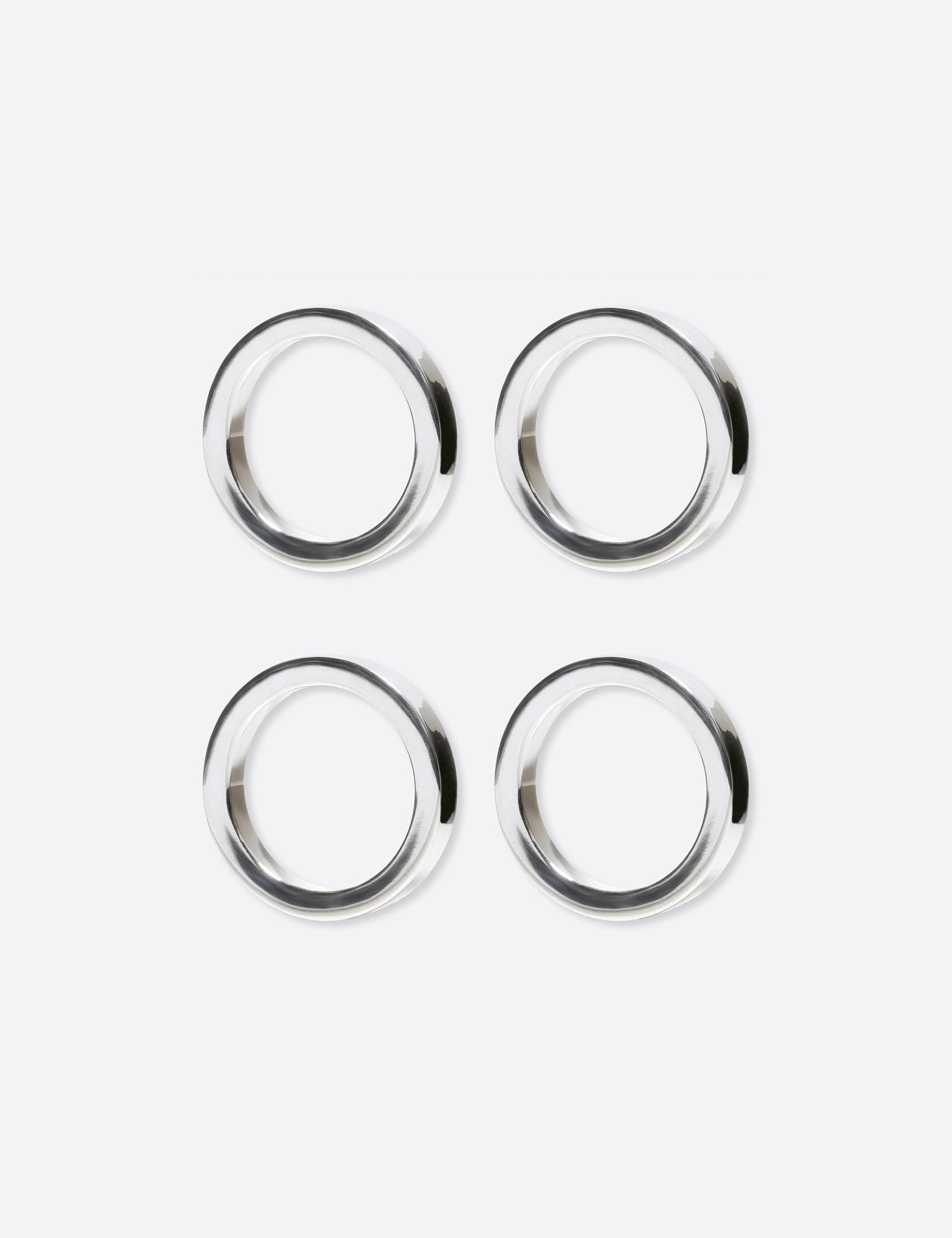 Vasa Servettring Silver 4-pack | HIMLA