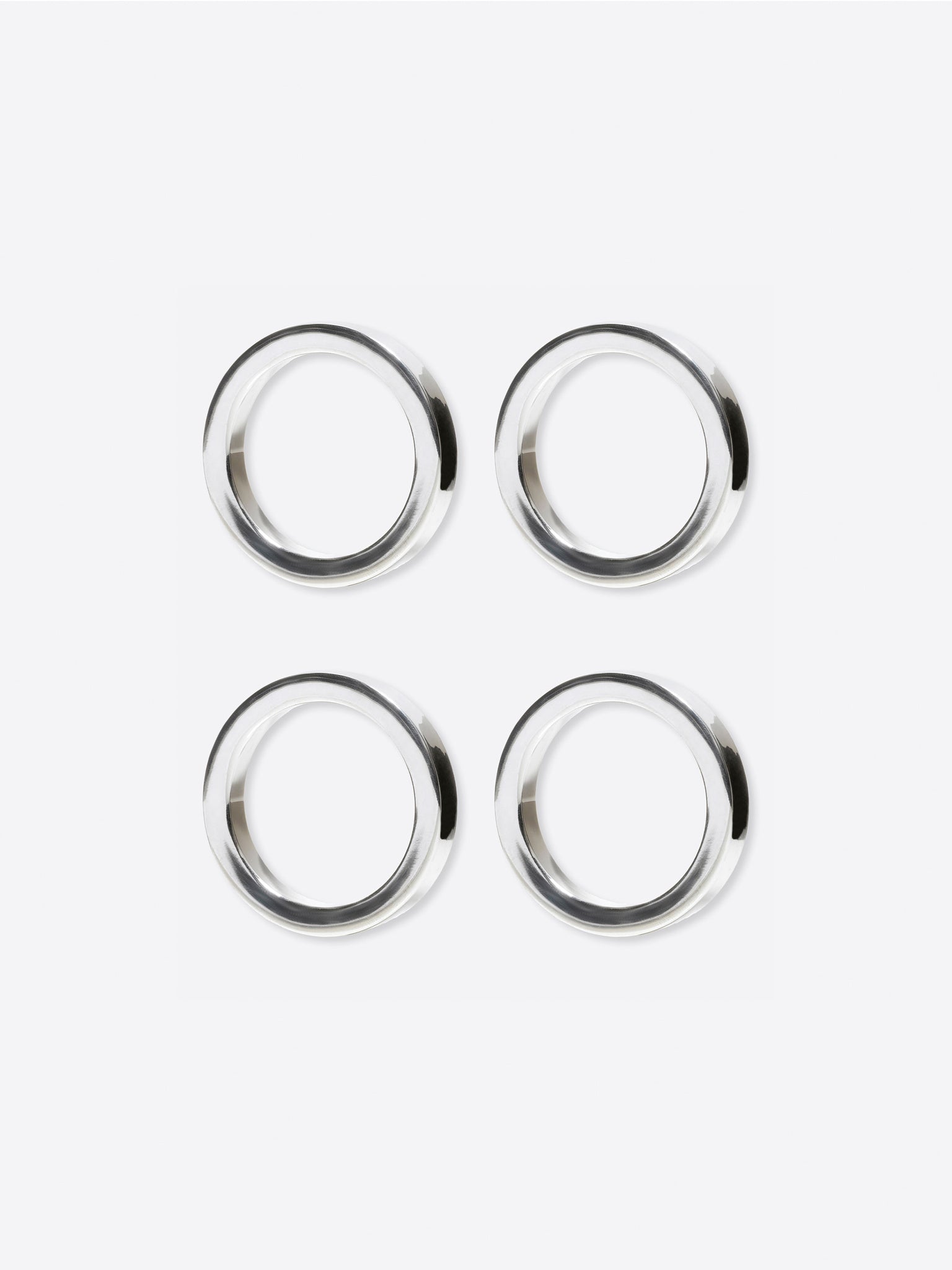 Vasa Servettring Silver 4-pack | HIMLA