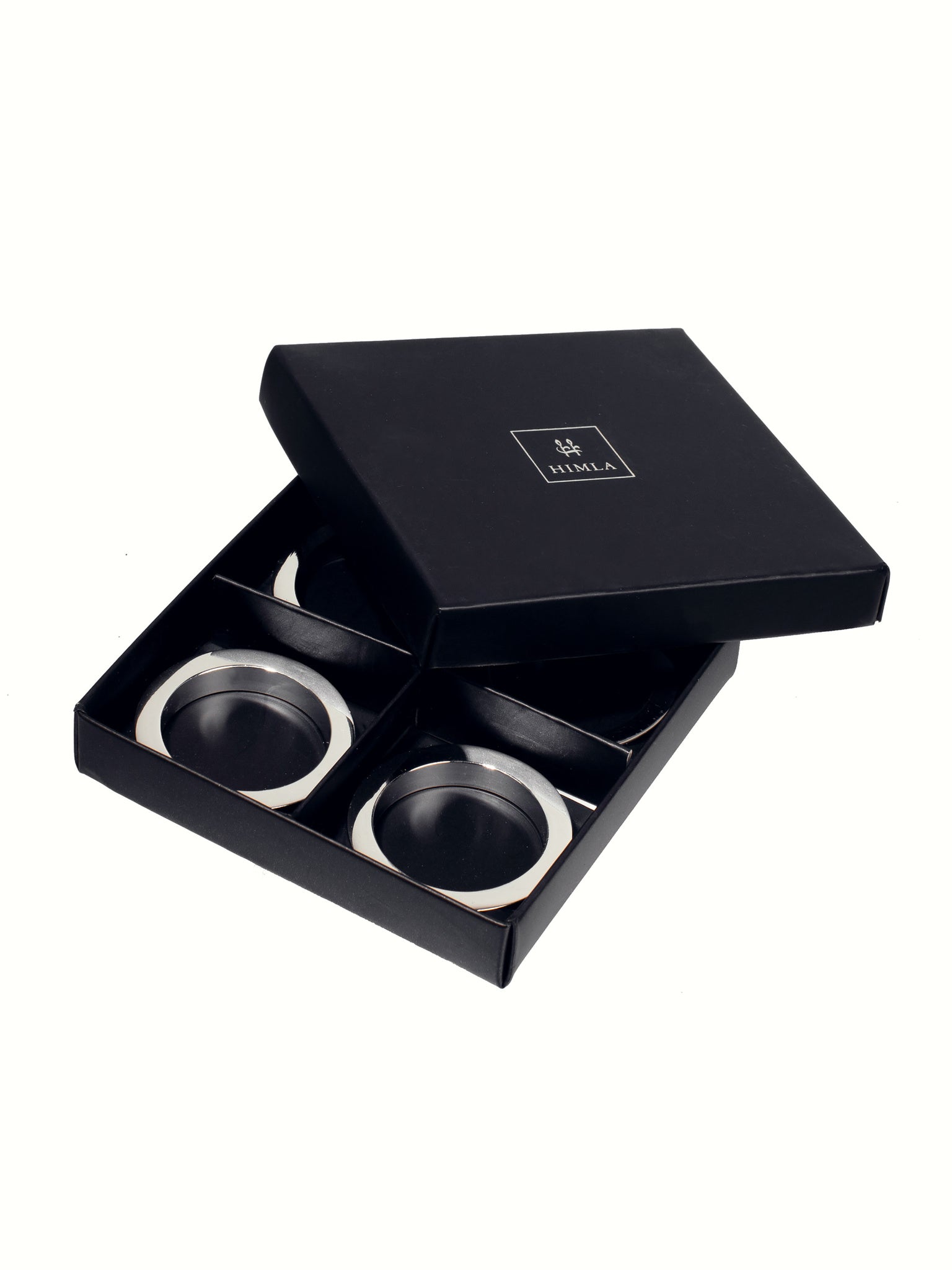 Vasa Servettring Silver 4-pack | HIMLA